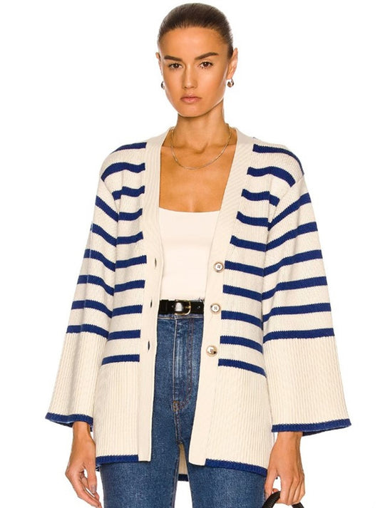 Signature Striped Cardigan Size XXS