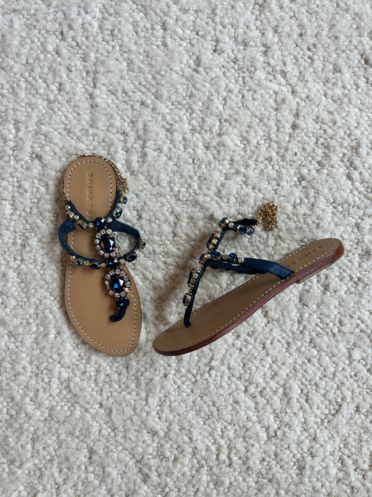 Embellished Sandals Size 8