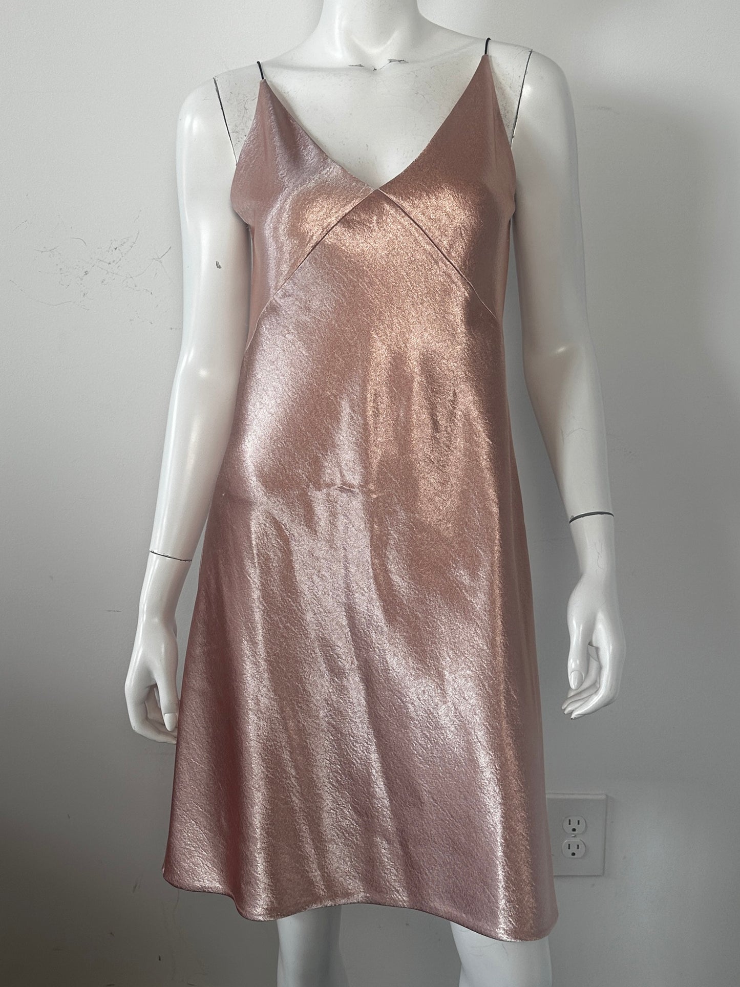 Hammered Slip Dress Size Small