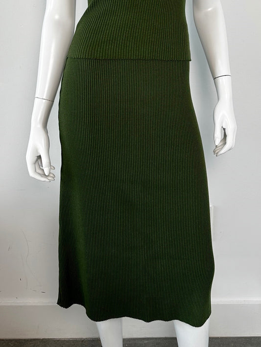 Ribbed A-Line Skirt Size XS