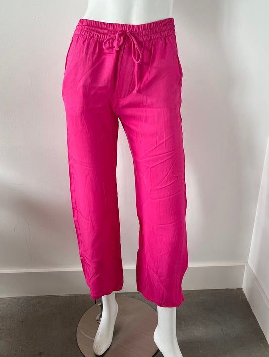 Drawstring Cropped Pants Size Small