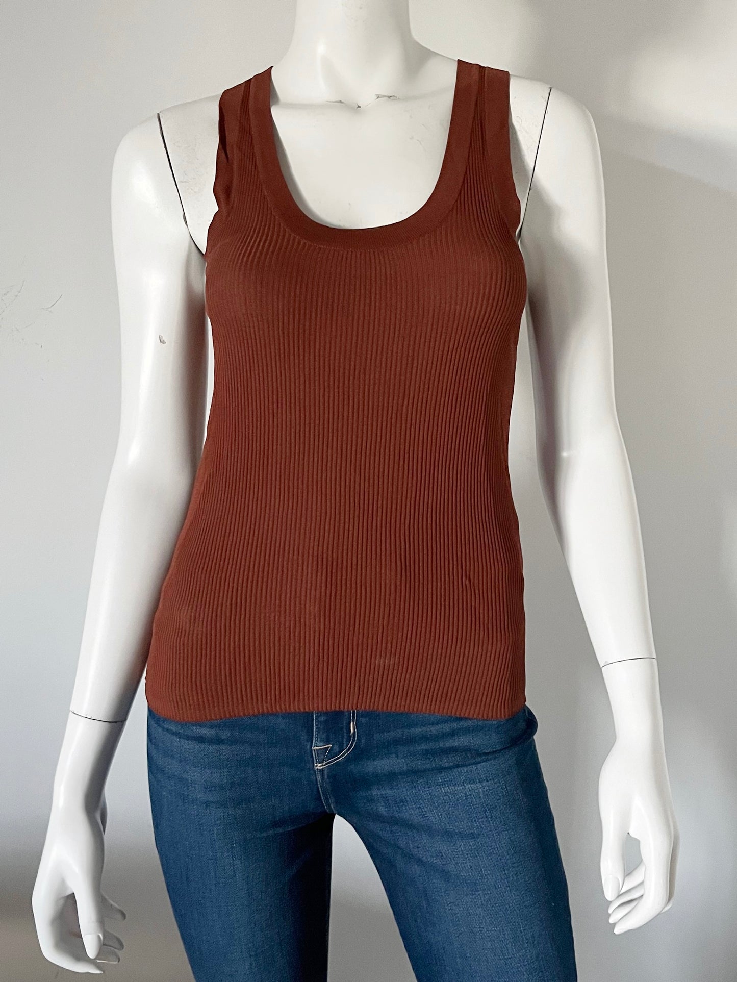 Ribbed Tank Size Medium