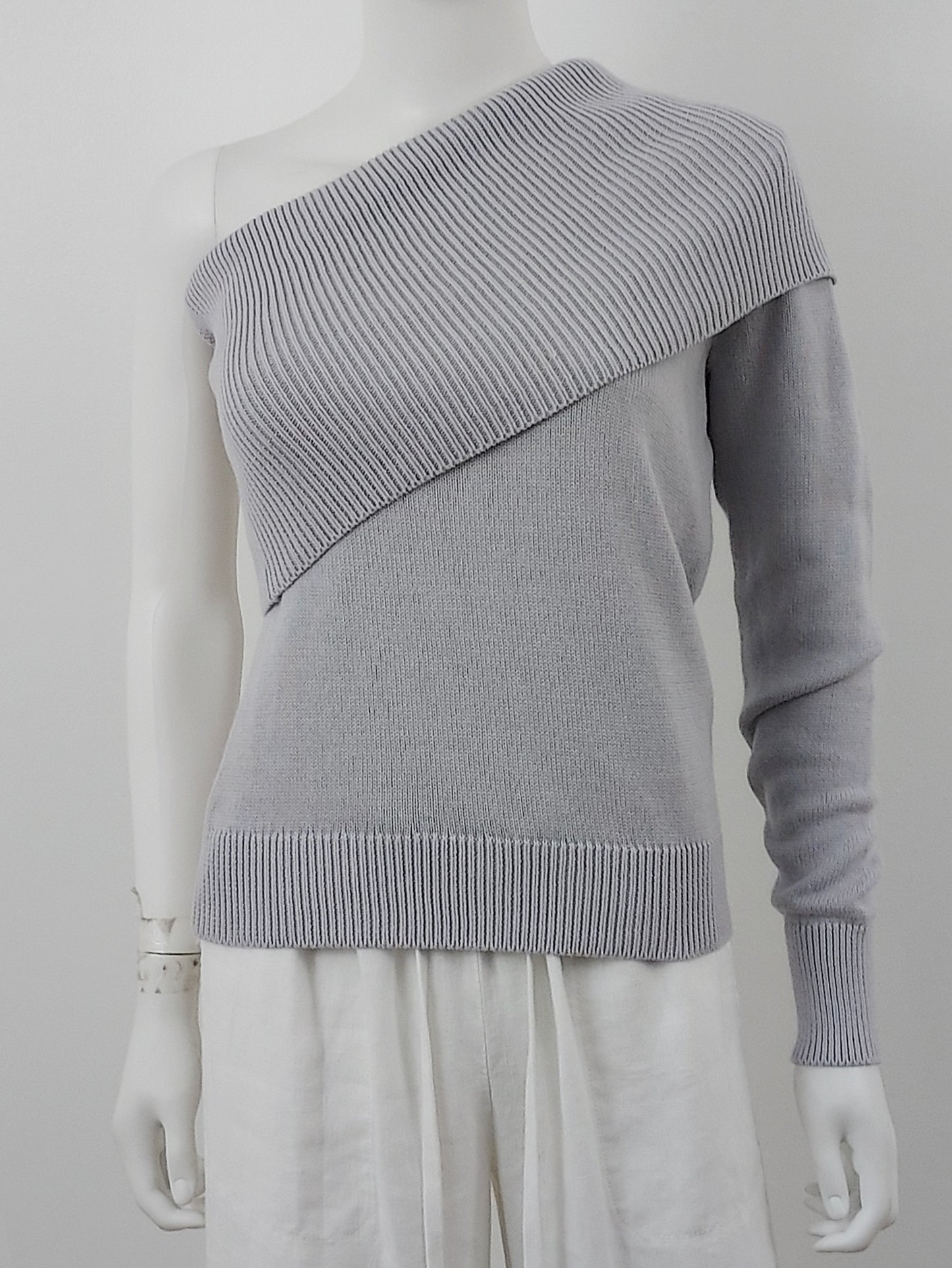 One Shoulder Sweater Size XS NWT