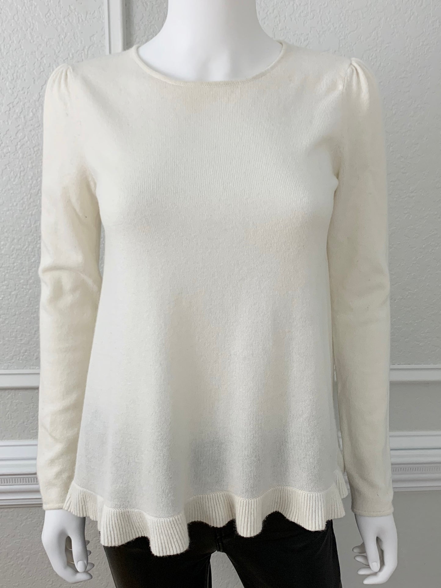 Open Back Sweater Size Small