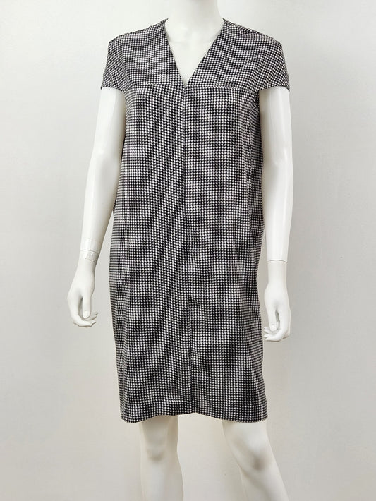 Houndstooth Cap Sleeve Dress Size 00