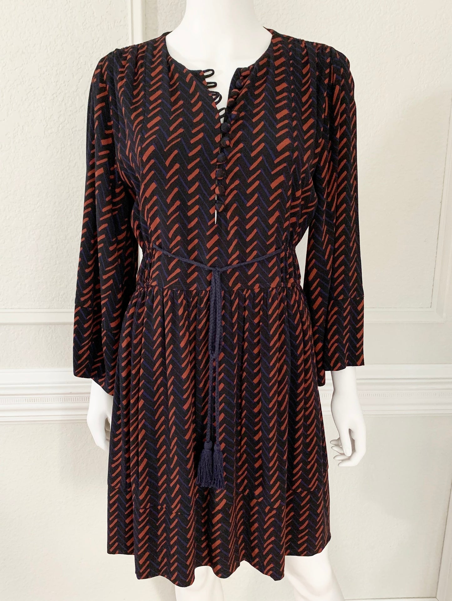 Upaya Printed Dress Size 6