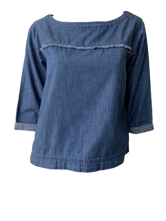 Herald Denim Top Size Small NWT