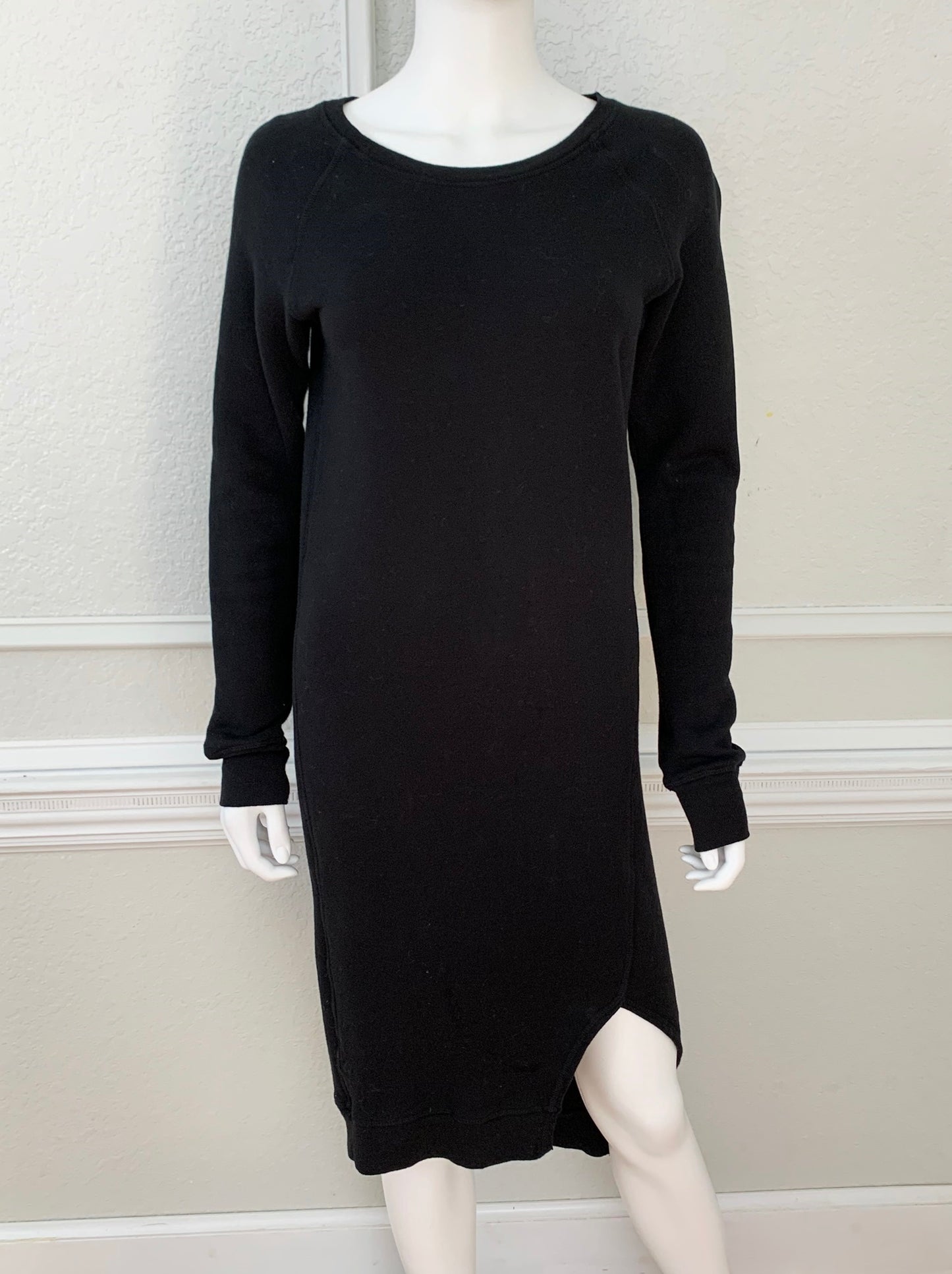 Split Hem Sweat Dress Size XS