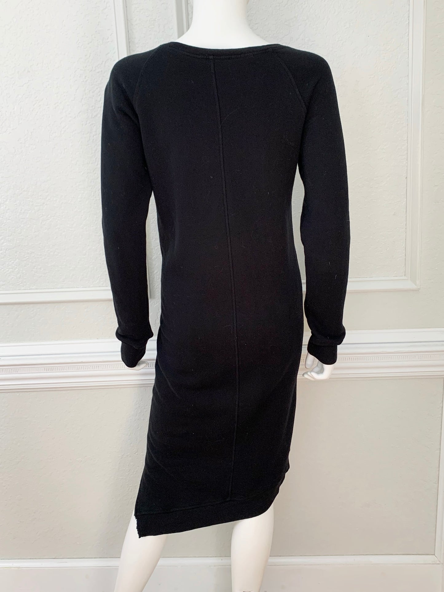 Split Hem Sweat Dress Size XS