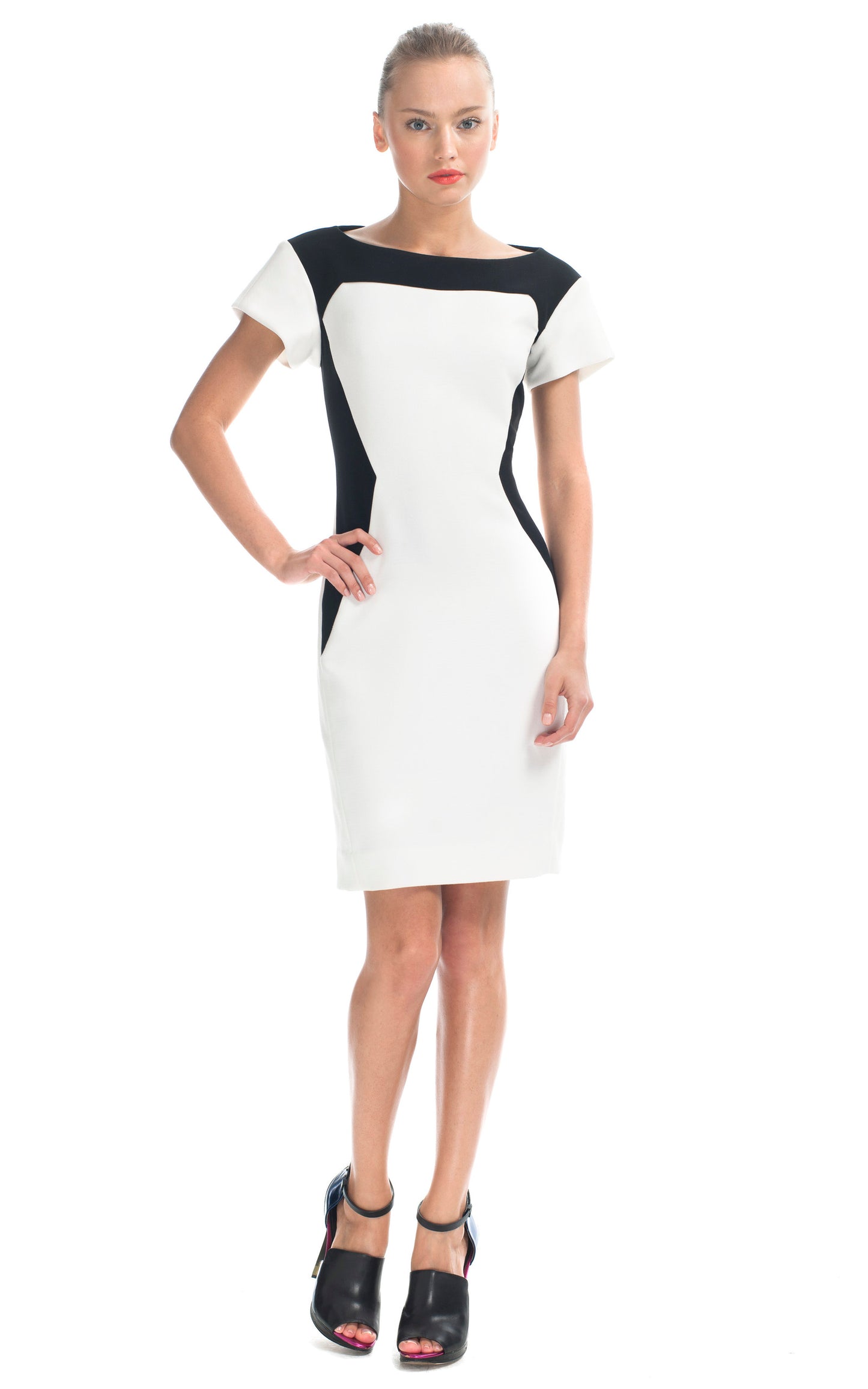 Cut Back Sheath Dress Size 8