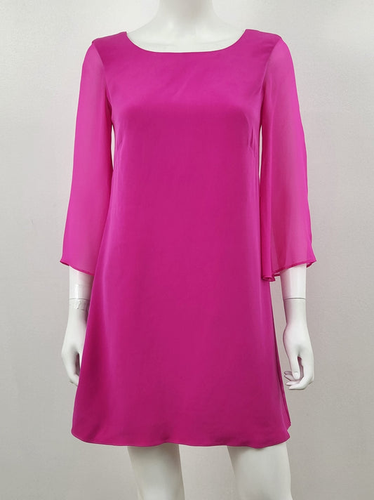 Pink Silk Dress Size 2