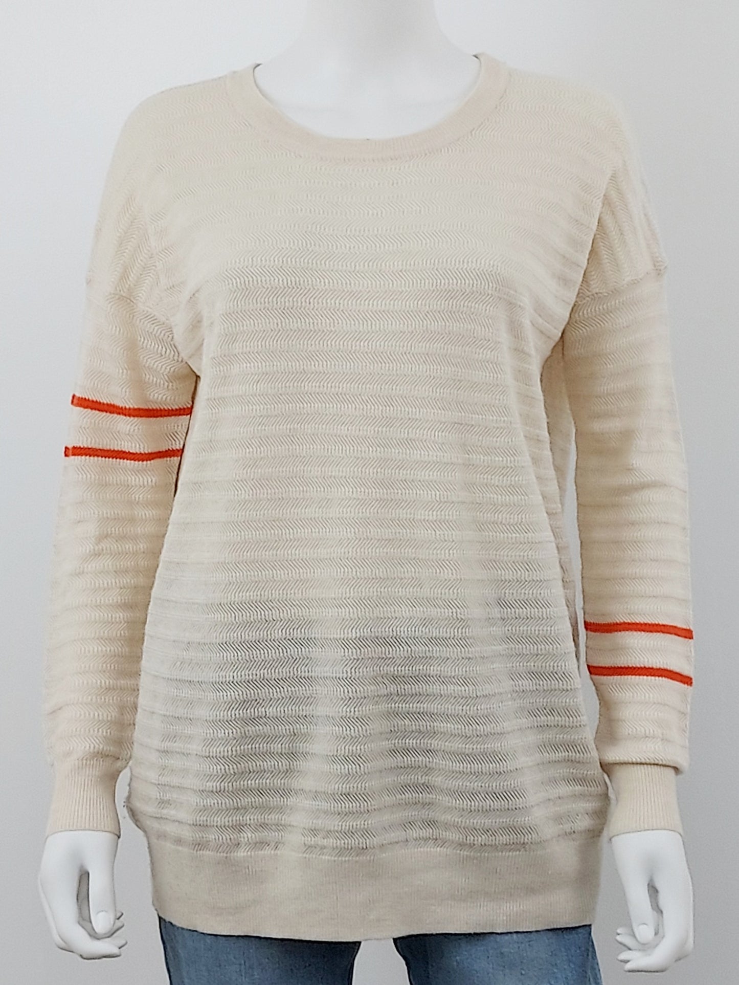 Tonal Stripe Sweater Size Small/Medium