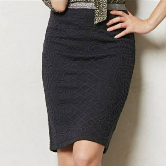 Embossed Pencil Skirt Size Small