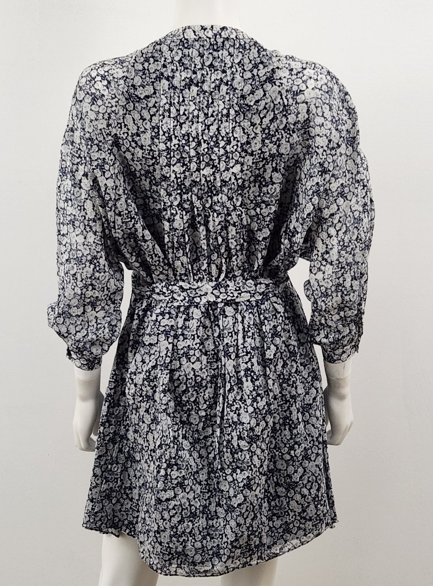 Printed Button Up Shirt Dress Size 4