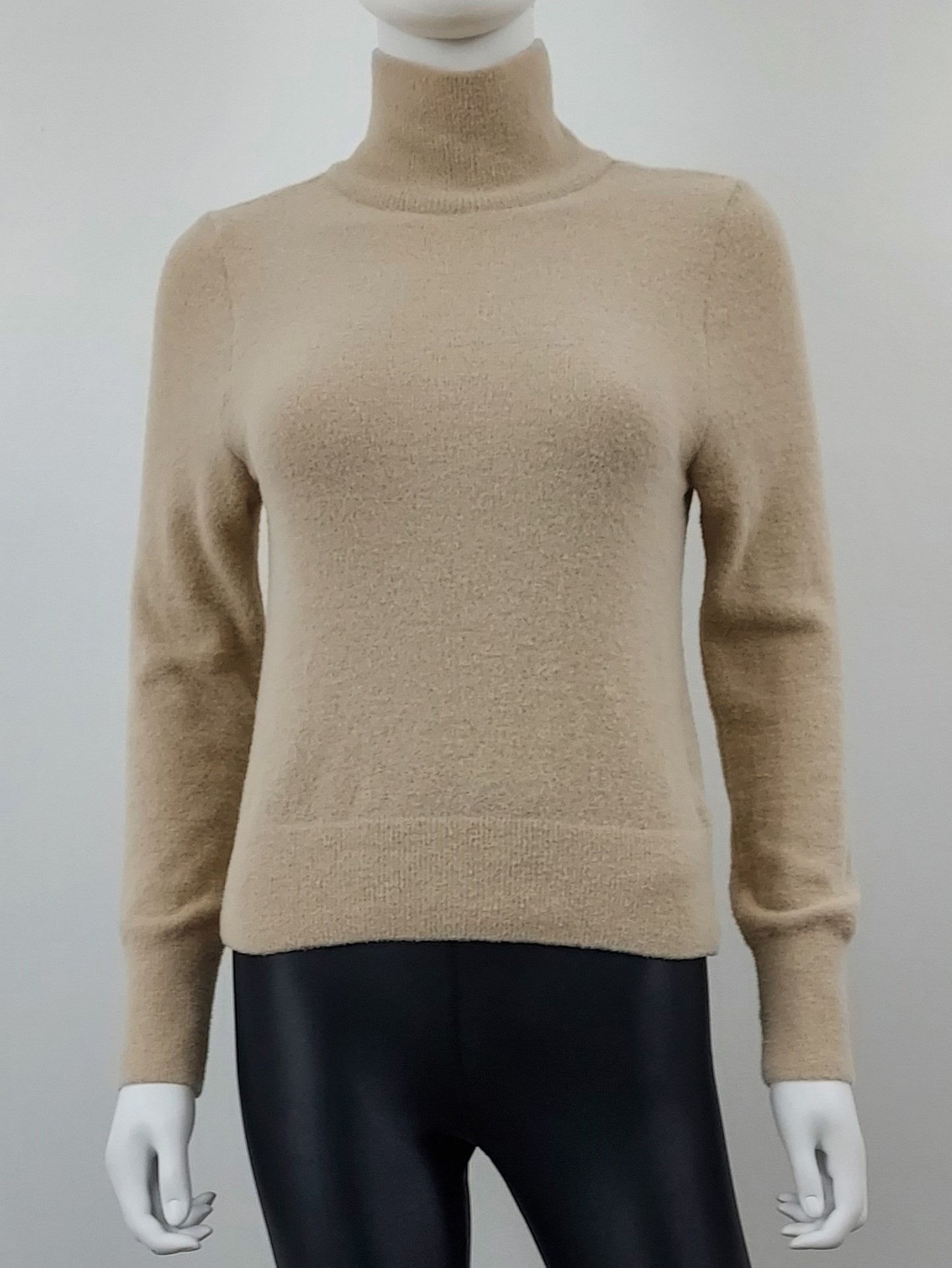 Boucle Turtleneck Sweater Size 4